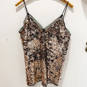 H&M sequins camisole.